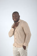 Camisa da Bahia Manga Longa Textura Orion