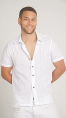 Camisa da Bahia Textura Mirante