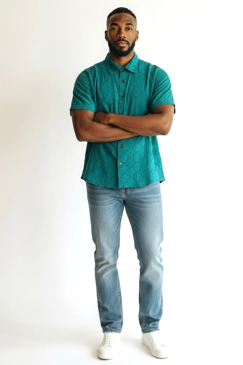 Camisa da Bahia Textura Guarajuba